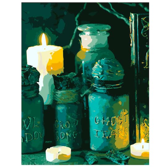 11" x 14" Apothecary Paint-by-Number Kit by Artist's Loft®